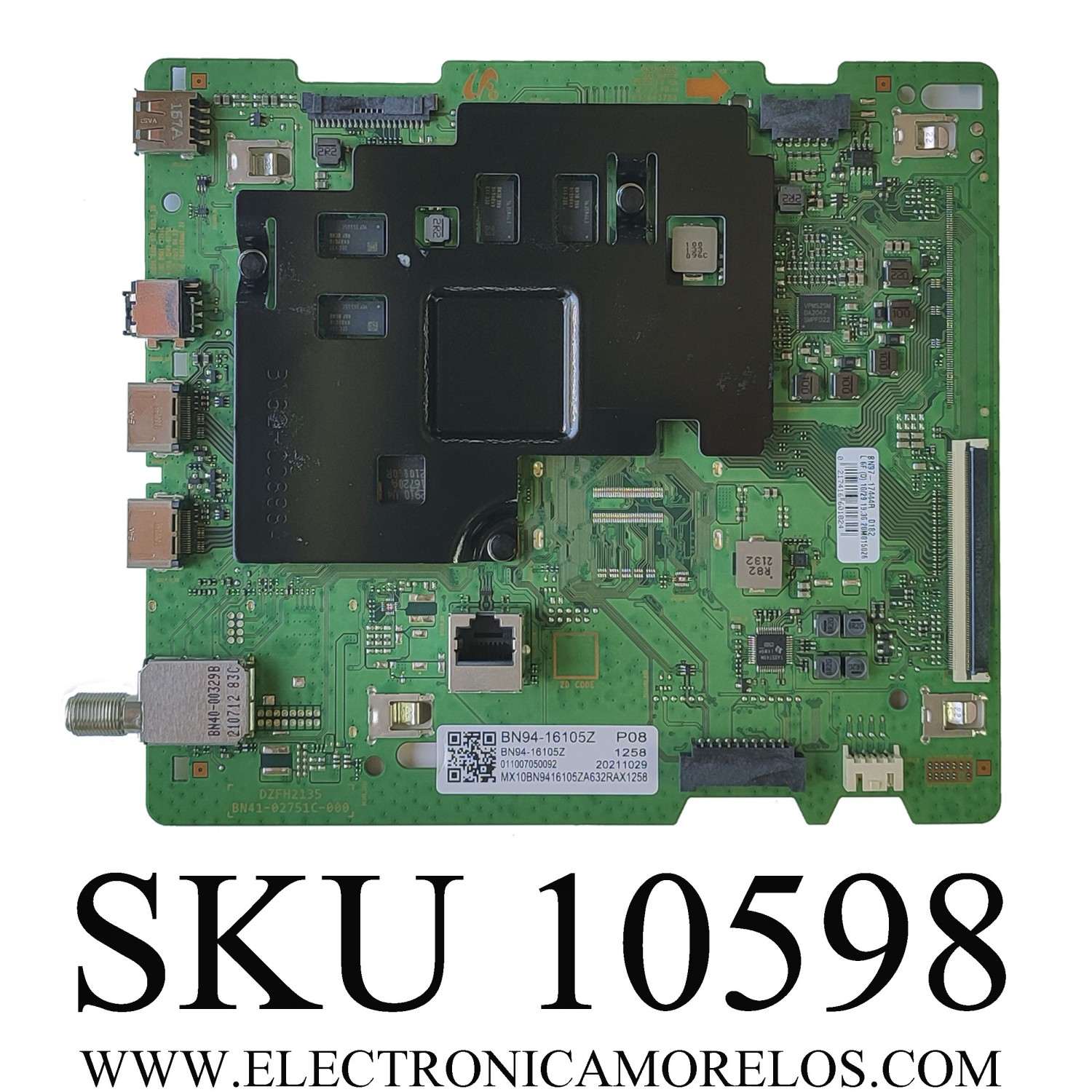 MAIN PARA TV SAMSUNG 4K·UHD·HDR / NUMERO DE PARTE BN94-16105Z / BN41-02751C / BN41-02751B / BN97-17444R / BN97-18562A / 53975A / PANEL CY-BT070HGSV4H / DISPLAY JE695R3HD9K / 53610A / MODELOS UN70TU700DBXZA UA03 / UN70TU7000BXZA UA03 / UN70TU7000BXZA UB05
